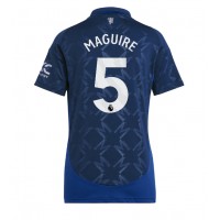 Manchester United Harry Maguire #5 Gostujuci Dres za Ženska 2024-25 Kratak Rukav